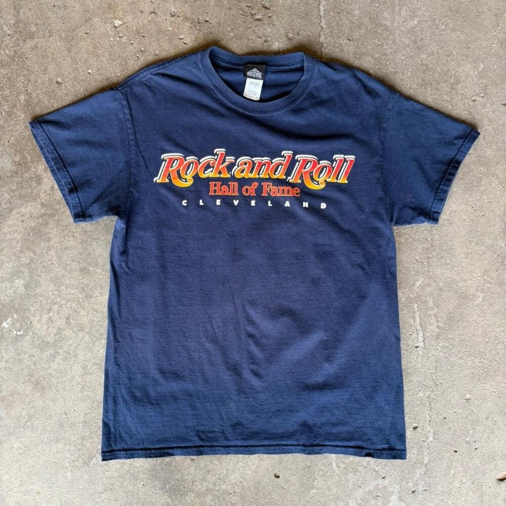 Vintage Rock and Roll Hall of Fame Cleveland Tee • Y2K • Music • Size M